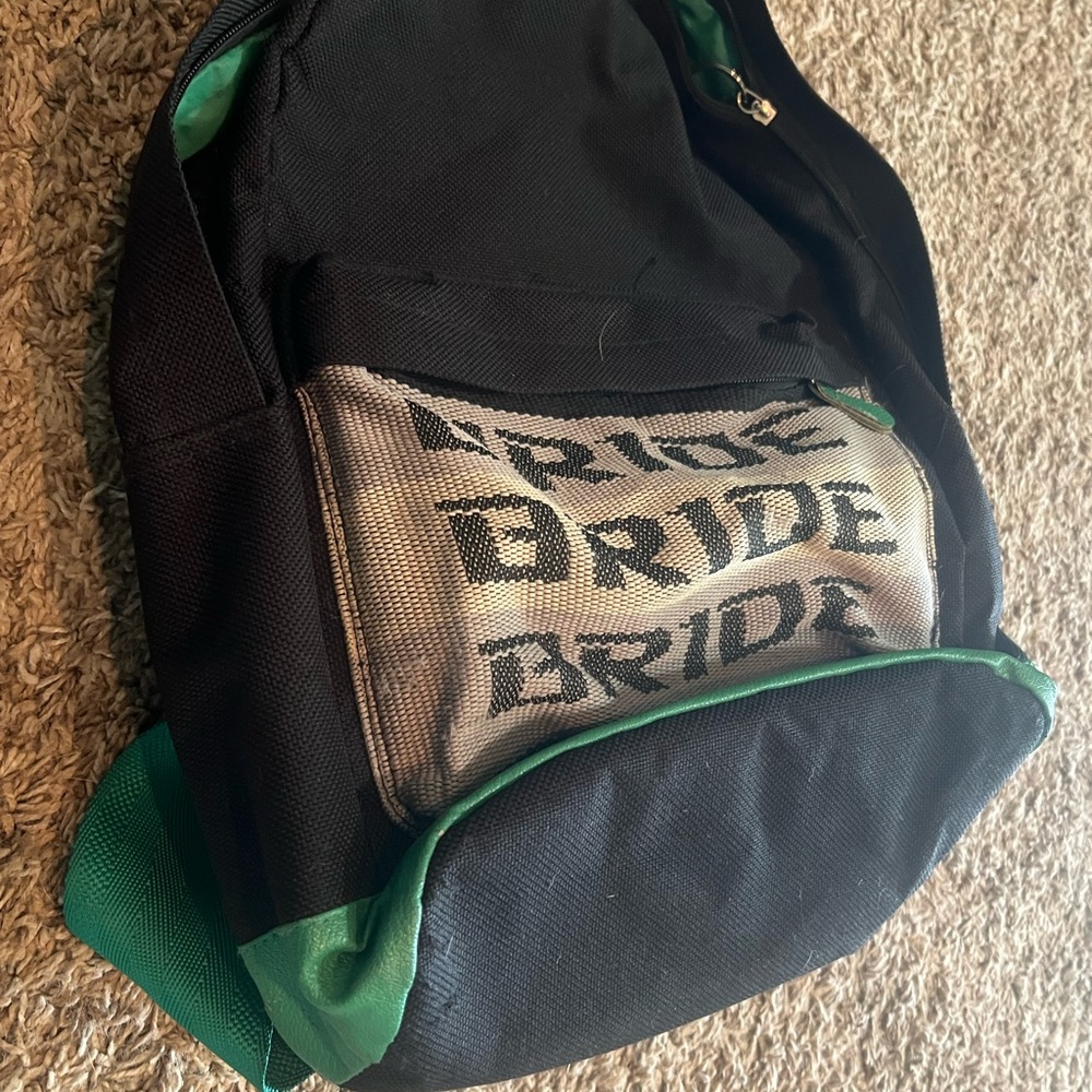 Black and Green Men's Backpack